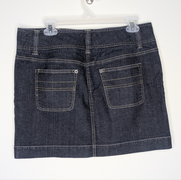Ann Taylor Loft Jean Demin Skirt 10 - Picture 2 of 4